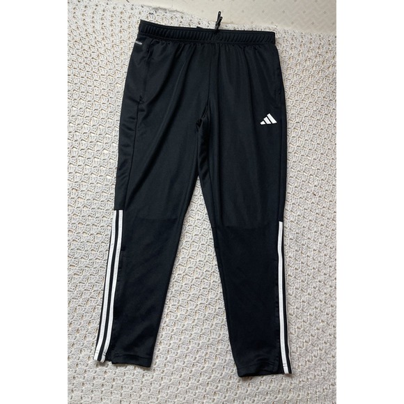 Adidas Men Sereno 23 Tapered Jogger Pants Men XL Black Run Athletic IR7848 - Picture 1 of 14